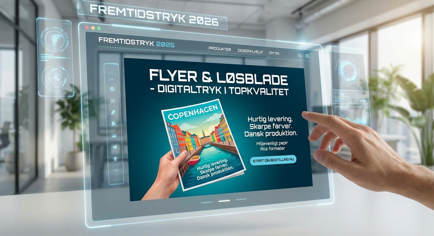 Flyer/Løsblade digitaltryk