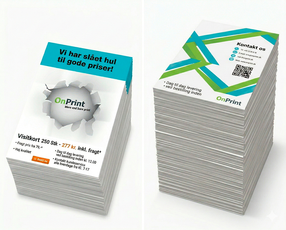 Flyer/Løsblade digitaltryk